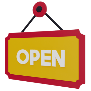 Open Board 3D Illustration png