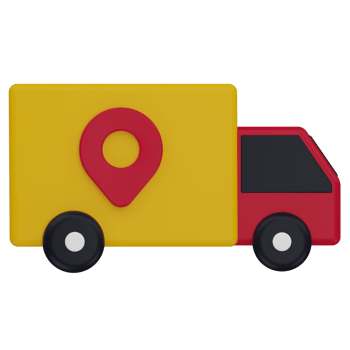 Delivery Location 3D Illustration png
