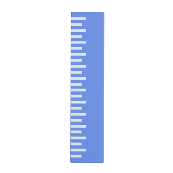 Ruler 3D Illustration png