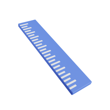 Ruler 3D Illustration png