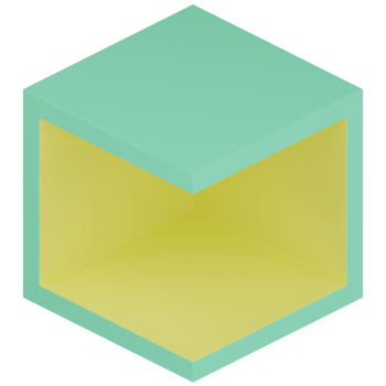 Cube 3D Illustration png