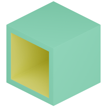 Cube 3D Illustration png