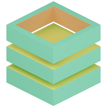 Cube 3D Illustration png