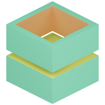 Cube 3D Illustration png