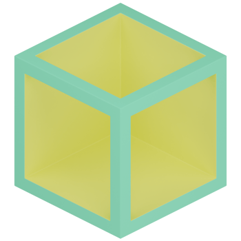 Cube 3D Illustration png