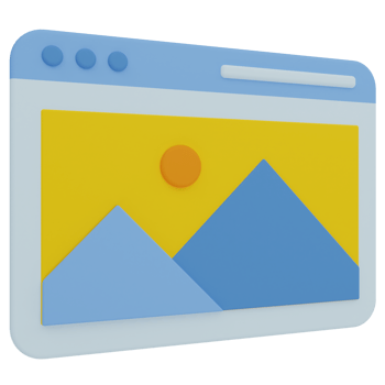 Web Design 3D Illustration png
