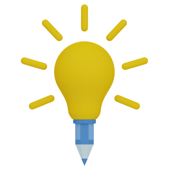 Creative Idea 3D Illustration png