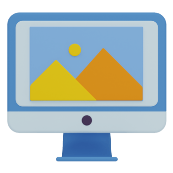 Online Designing 3D Illustration png
