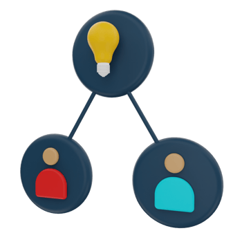 Collaborative 3D Illustration png