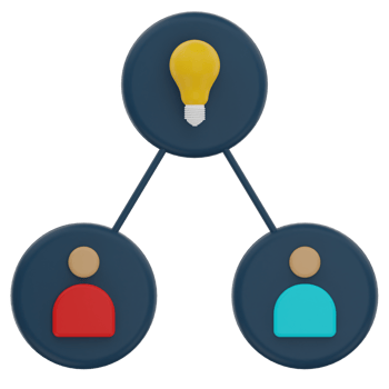 Collaborative 3D Illustration png