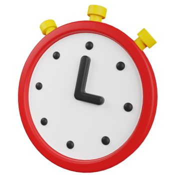 Stopwatch 3D Illustration png