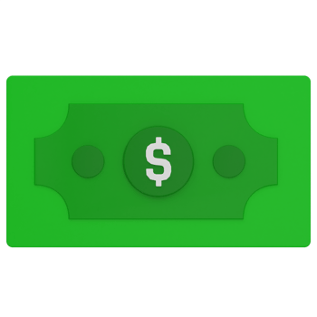 Bank Note 3D Illustration png