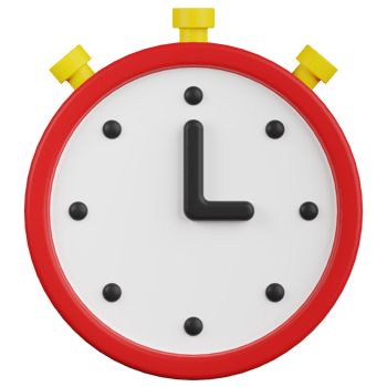 Stopwatch 3D Illustration png