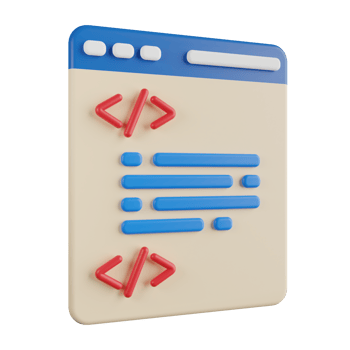 Programming Language 3D Illustration png