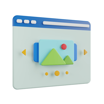 Photo Preview 3D Illustration png