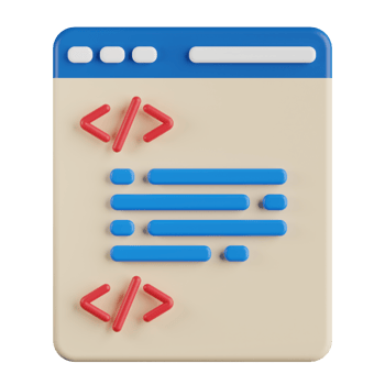 Programming Language 3D Illustration png