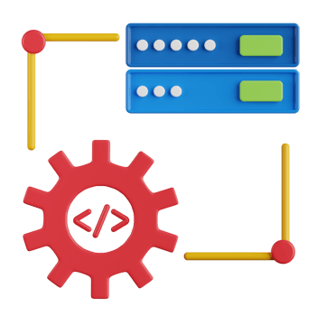 Server Configuration 3D Illustration png
