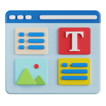 Web Designing 3D Illustration png