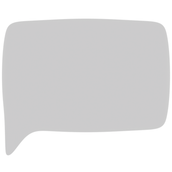 Speech Bubble with Blue and White Color 3D Illustration png