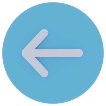 Left Arrow 3D Illustration png