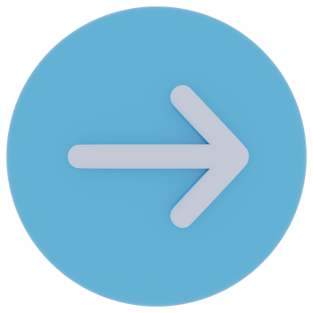Right Arrow 3D Illustration png