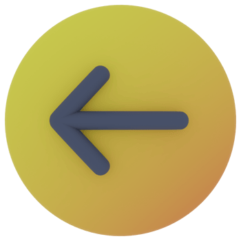 Left Arrow 3D Illustration png