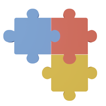Jigsaw Puzzle 3D Illustration png