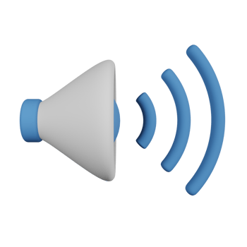 Max Volume 3D Illustration png