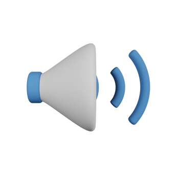 Medium Volume 3D Illustration png