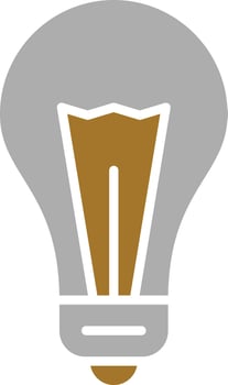 Bulb Icon Style vector