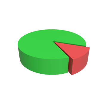 3D Data Graph. Rendered object illustration png