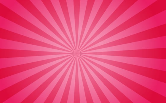 Sun rays retro vintage style on pink and red background, Sunburst pattern background. Rays. Comic banner vector illustration. Abstract sunburst wallpaper for template business social media advertising
