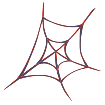 Spider web halloween abstract Watercolor paint stains backgrounds. Art element illustration for your design. png