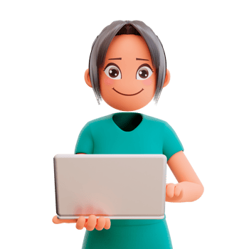 Healthcare and medicine concept - smiling nurse 3d render png
