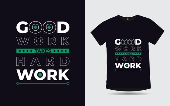 Motivational quotes creative typography modern t shirt design vector