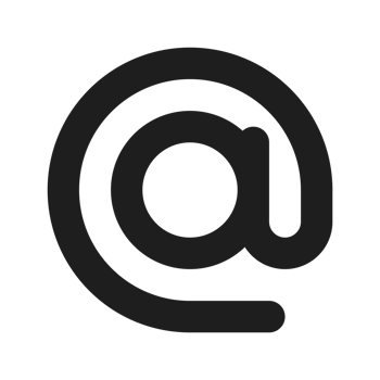 Email flat color outline icon png