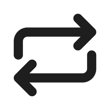 Loop flat color outline icon png