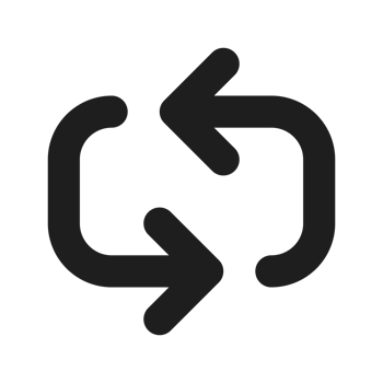 Loop flat color outline icon png