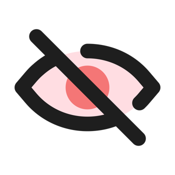 Hide flat color outline icon png