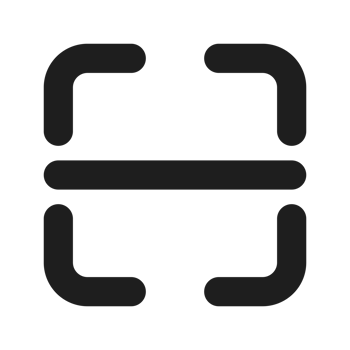 Scan flat color outline icon png