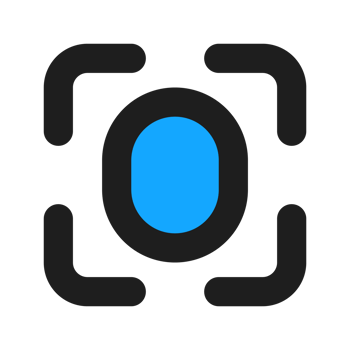Scanner flat color outline icon png