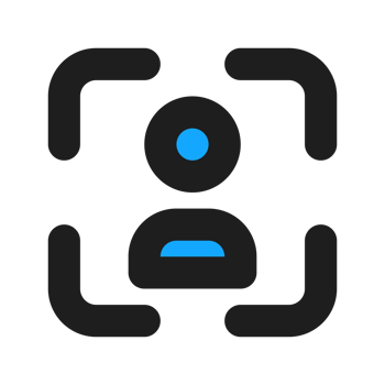 User flat color outline icon png