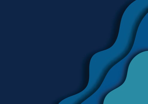 Paper cut style design for branding, advertising with abstract shapes. Modern background for covers, invitations, posters, banners, flyers, placards. Vector illustration.