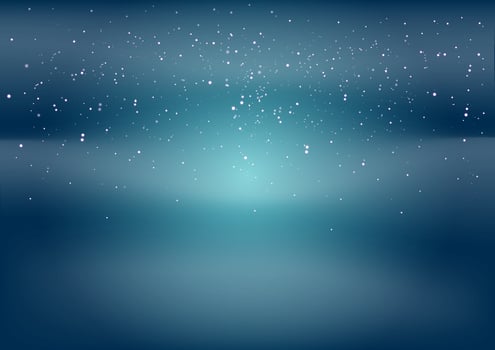 Blue and black background with white stars and dots made from vector. vector