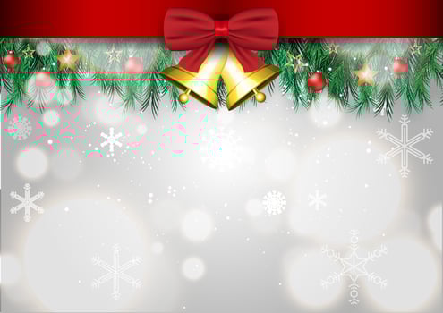 Merry Christmas and Happy New Year. vector
