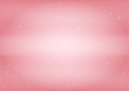 Pink background with glitter, vector illustration.