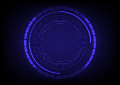 Technology background and computer circuit board vector