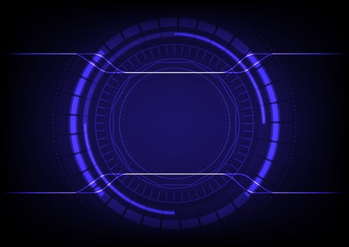 Technology background and computer circuit board vector