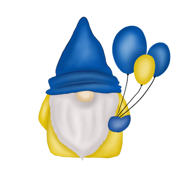 Ukraine Gnome Iove peace png