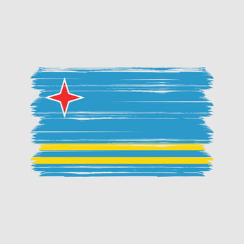Aruba Flag Vector. National Flag vector